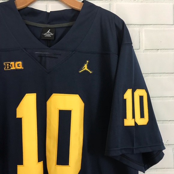 Tom Brady Michigan Jersey Patriots College Shirt - Picture 4 of 8